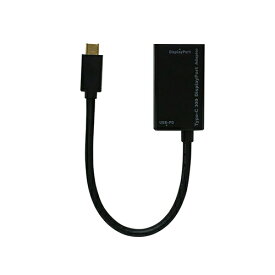 【ポイント5倍 ワンダフルデー 6月1日 0:00～23:59限定】MCO USB-PD対応 Type-C変換アダプタ DipsplayPortタイプ USA-PDP1/BK