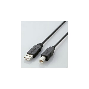 �G���R�� �G�RUSB�P�[�u��(A-B�E0.5m) 0.5m �u���b�N USB2-ECO05