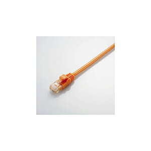 �G���R�� Gigabit ���炩LAN�P�[�u��(Cat6����) 3m �I�����W LD-GPY/DR3
