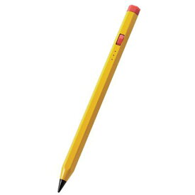 エレコム 充電式アクティブタッチペン iPad専用 イエロー P-TPACAPEN01YL