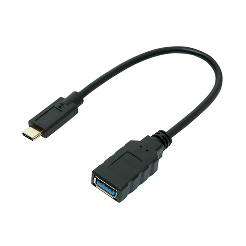 至上 ミヨシ USB Type-C 3.1 Gen2対応ホストケーブル 0.15m ブラック