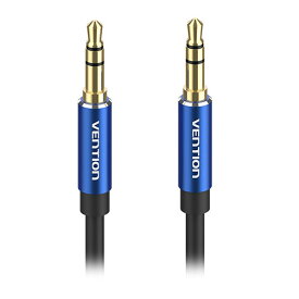 【10個セット】 VENTION 3.5mm Male to Male オーディオケーブル 1m Blue アルミニウム合金 BA-4407X10