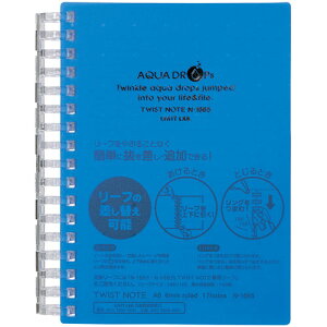 LIHIT LAB. AQUA DROPs cCXgO m[g A6  N-1665-8-BL