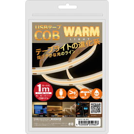 【5個セット】 日本トラストテクノロジー JTT USBテープ COBライト 1m 電球色 COBTP1M-WAX5