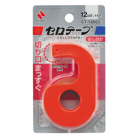 【10％OFF 楽天スーパーSALE】【10個セット】 ニチバン 小巻セロテ-プカッター付 12mm クリムゾンレッド NB-CT-12DCCX10