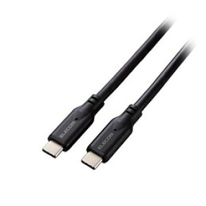 �G���R�� USB 10Gbps�P�[�u��(USB Type-C - USB Type-C/100W�Ή�) 0.5m �u���b�N MPA-CC1G05BK