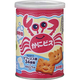【5個セット】 三立製菓 缶入かにビス C5022106X5