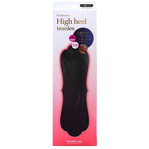 �y5�Z�b�g�z ���V Footmate �n�C�q�[���C���\�[�� �u���b�N M(23.5�`24.5cm) footmate30337X5