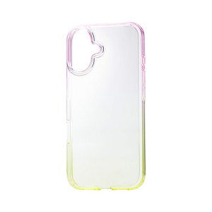 �G���R�� iPhone 16 �\�t�g�P�[�X �O���f�[�V�����J���[ Meliano �s�[�`×�~���U PM-A24AUCWCPNYL
