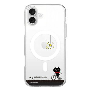 abbi FRIENDS �A�r�B�t�����Y �l�R�}���W���EMagSafe�Ή��N���A�P�[�X for iPhone 16 Plus �T�C�N�����O ABF27238i16PL