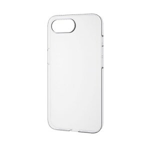 �G���R�� iPhone 16e �n�[�h�P�[�X �ɔ� 0.6mm ���^���X�e�b�J�[�t �N���A PM-A25SPV06CR