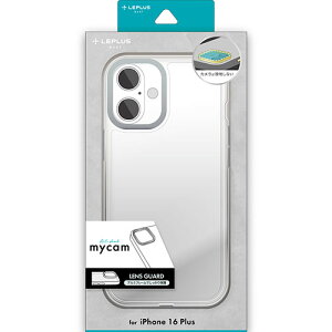 LEPLUS NEXT iPhone 16 Plus �J�����ی�n�C�u���b�h�P�[�X mycam �V���o�[ LN-IA24MCSV