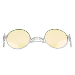 FlukeForest 犬用 サングラス UVカットレンズ ストラップXSサイズ(ヘッド28cm・チン13cm) FF-SGXS-YE