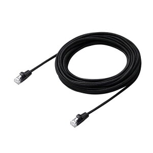 �G���R�� Cat6A LAN�P�[�u��(���ϋv) �������ʐM�ɍœK��10�M�K�r�b�g�C�[�T�l�b�g(10GBASE-T) 10m �u���b�N LD-GPAM/BK100