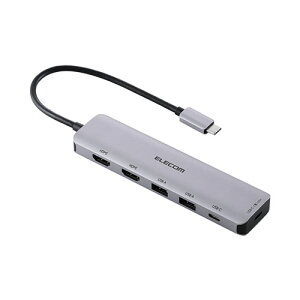 �G���R�� USB Type-C(TM)6in1�h�b�L���O�X�e�[�V���� DST-M060BPSV