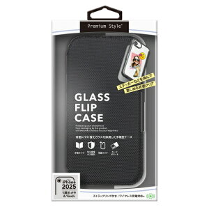 PGA iPhone 16ep KXtbvP[X fUCƋ@\ǋ iCbV/ubN PG-25KGF03BK