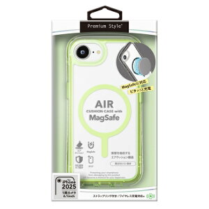 PGA iPhone 16ep MagSafeΉ GANbVP[X }OZ[tANZT[ɑΉ Ռ lIO[ PG-25KMA06GR