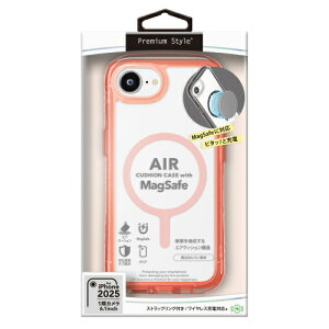 PGA iPhone 16ep MagSafeΉ GANbVP[X }OZ[tANZT[ɑΉ Ռ lIsN PG-25KMA08PK