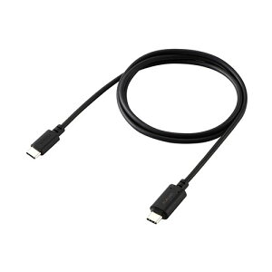 �G���R�� �s�^�b�ƃ}�O�l�b�g�P�[�u�� USB Type-C TM - USB Type-C 60W 1m �u���b�N MPA-CCMA10BK
