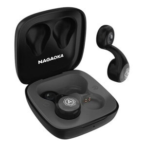 NAGAOKA �I�[�v���C���[�^���C�����X�C���z�� �C�������O�̂悤�Ȍ����� �V���o������ �s���A�u���b�N NRING30PBK