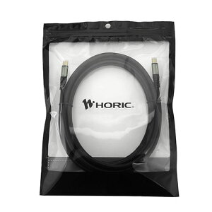 HORIC �z�[���b�N USB Type-C�P�[�u�� 3m USB 10Gbps (USB3.2 Gen2) �Ή� �O���[ UC30-094GB
