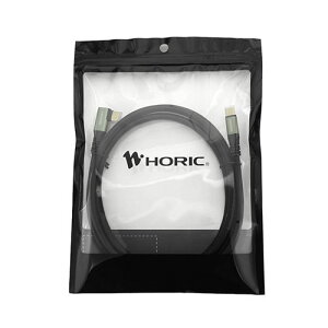 HORIC �z�[���b�N USB Type-C�P�[�u�� L�^ 1.5m USB 20Gbps (USB3.2 Gen2x2) �Ή� �O���[ UC15-096GB