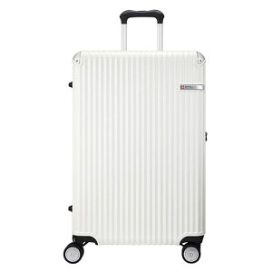 SWISS MILITARY �X�C�X�~���^���[�X�[�c�P�[�X SOGLIO �\�[���I 71cm �o�j���z���C�g SM-I226-WHITE