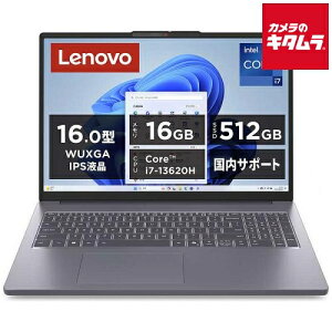 ���m�{�E�W���p�� Lenovo 16.0�^ �m�[�g�p�\�R�� IdeaPad Slim 3i Gen 10 83K20019JP ���i�O���[ /Core i7-13620H/SSD 512GB/������ 16GB /Windows 11 Home/Microsoft 365 Basic�{Office Home �� Business 2024