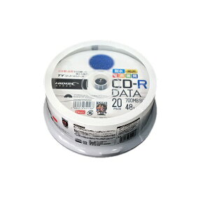 HIDISC ʐ^掿ChGA[x CD-Rf[^p 48{700MB 20 XshP[X s[t