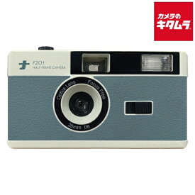 ナカバヤシ CAM-F201BL フィルムナカメラhalf ブルー フイルムカメラ トイカメラ キッズカメラ