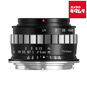 w TTArtisan 23mm f/1.4 C LmRFp ubN×Vo[ RF}Eg ~[X MF Pœ_ Y Y JY s[2|3Tԁt