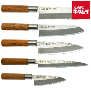 ヤクセル 320727 関藤平 包丁 5本セット クラシック 三徳 刺身 出刃 菜切り 小出刃