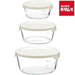 HARIO ϔM KX ۑe ی^ 3RZbg MST-3018-OW ItzCg