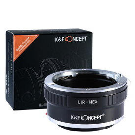 K&F Concept KF-LRE マウントアダプター [レンズ側：ライカR ボディ側：ソニーE ] 《納期約2−3週間》