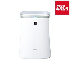 シャープ プラズマクラスター7000 空気清浄機 FU-S50-W ホワイト 花粉低減 薄型 おすすめ畳数～14畳 リビング 寝室 新生活