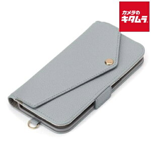 PGA PG-24AFP14GY �_�u���t���b�v�J�o�[ �O���[�iiPhone 16�p�j �s�[������t