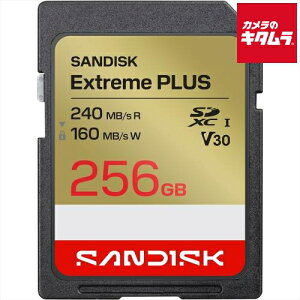 �T���f�B�X�N SDSDXWI-256G-JNJIN SANDISK SD Extreme PLUS 256GB �s�[����1�����t