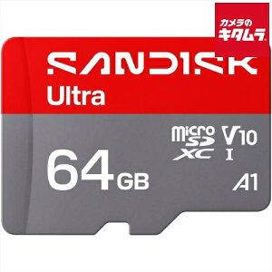 �T���f�B�X�N SDSQUVB-064G-JN3MA SANDISK microSD Ultra 64GB �s�[������t
