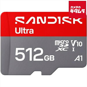 �T���f�B�X�N SDSQUJQ-512G-JN3MA SANDISK microSD Ultra 512GB �s�[������t