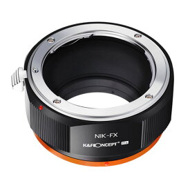 K&F Concept KF-NFX.P マウントアダプター[レンズ側：ニコンF ボディ側：フジフイルムX] 《納期約2−3週間》