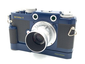 【中古】 【良品】 フォクトレンダー（Voigtlander）BESSA-T 101セット ブルー 【フィルムカメラ】