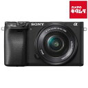 ソニー α6400 パワーズームレンズキット ブラック [ILCE-6400L B] SONY ミラーレス一眼カメラ