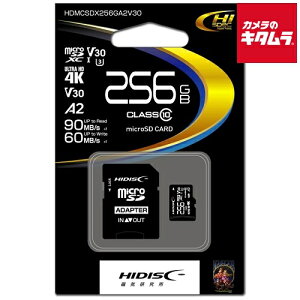 HIDISC HDMCSDX256GA2V30 microSDXCJ[h 256GB s[t