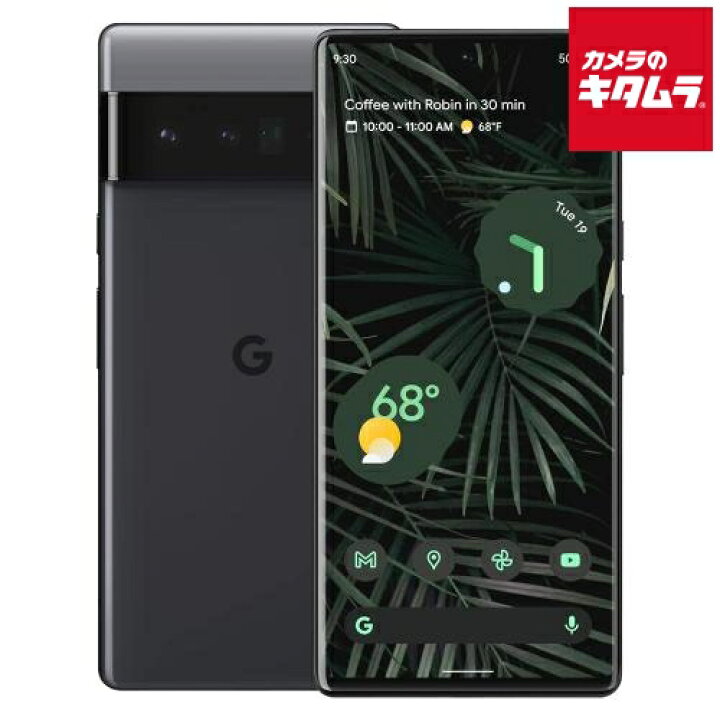 楽天市場】【中古：A(美品)】Google Pixel 6 128GB Stormy Black 