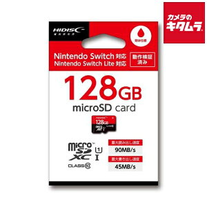 HIDISC HDMCSDX128GSW-WOA CVSwitchΉ microSDXCJ[h 128GB