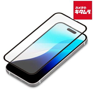 PGA PG-24BGLF08SP 液晶全面保護ガラス SHOCKPROOF 高透明(iPhone 16 Pro用) 《納期未定》