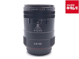 【中古】 【美品】 ペンタックス HD PENTAX-D FA MACRO 100mmF2.8ED AW ブラック 【交換レンズ】 【6ヶ月保証】