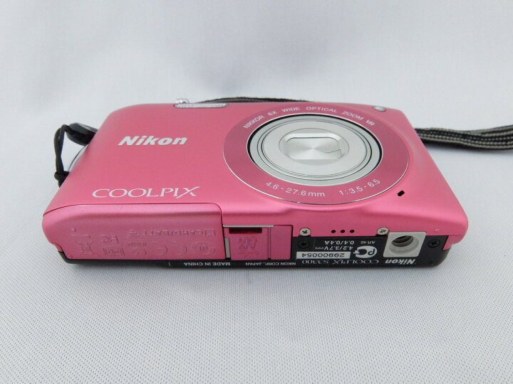 楽天市場】【中古】 【並品】 ニコン COOLPIX S3300 ストロベリー 