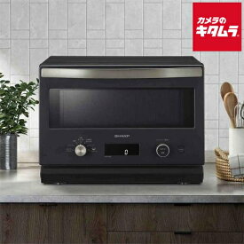 シャープ オーブン RE-SD18B-B ブラック系 1段調理 18L 新生活 ヘルツフリー コンビニ 弁当 温め 冷凍食品