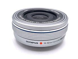 【中古】 【良品】 オリンパス M.ZUIKO DIGITAL ED 14-42mm F3.5-5.6 EZ シルバー 【交換レンズ】 【6ヶ月保証】